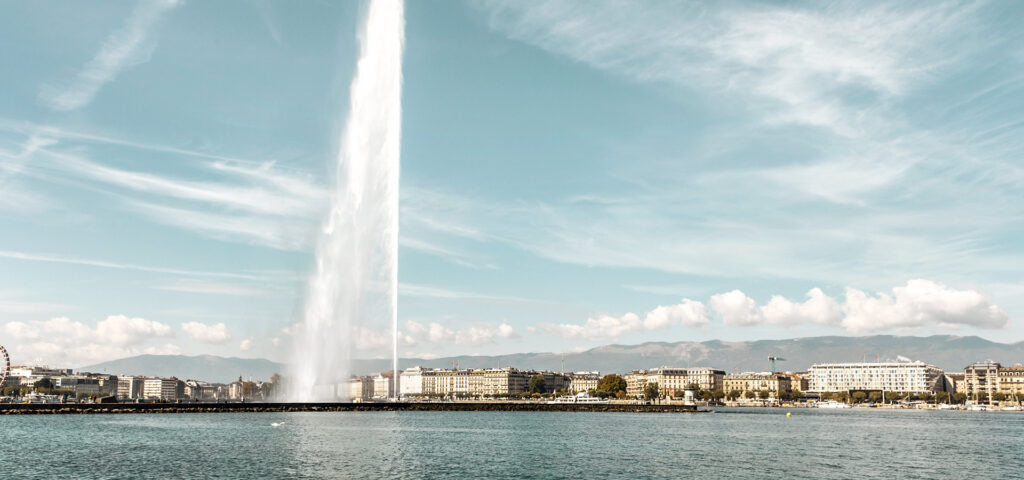 Banner Genf Jet d'Eau