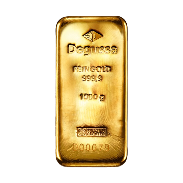Degussa Goldbarren 1000g