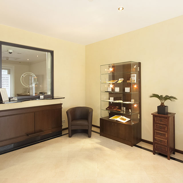 Degussa Filiale Augsburg Empfang