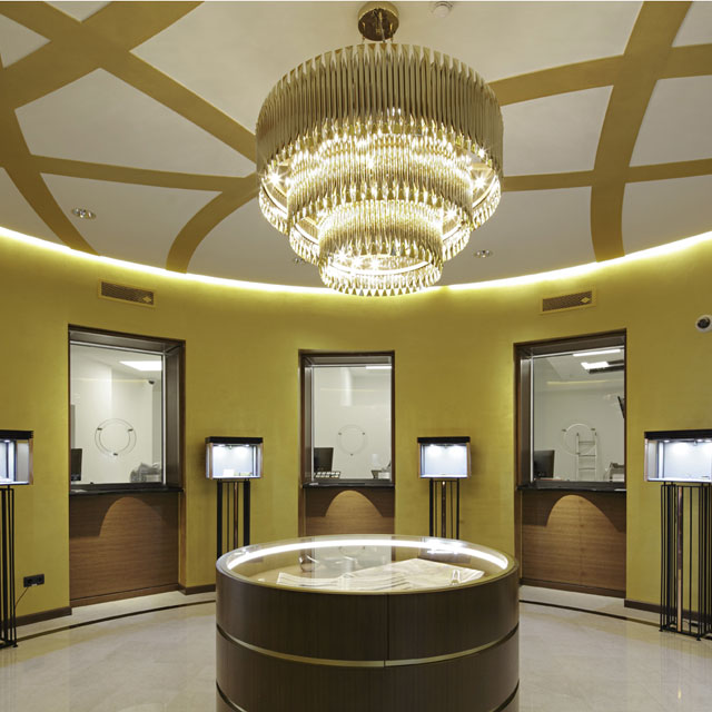 Degussa Filiale Madrid Innen