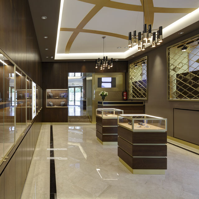 Degussa Filiale Madrid Innen