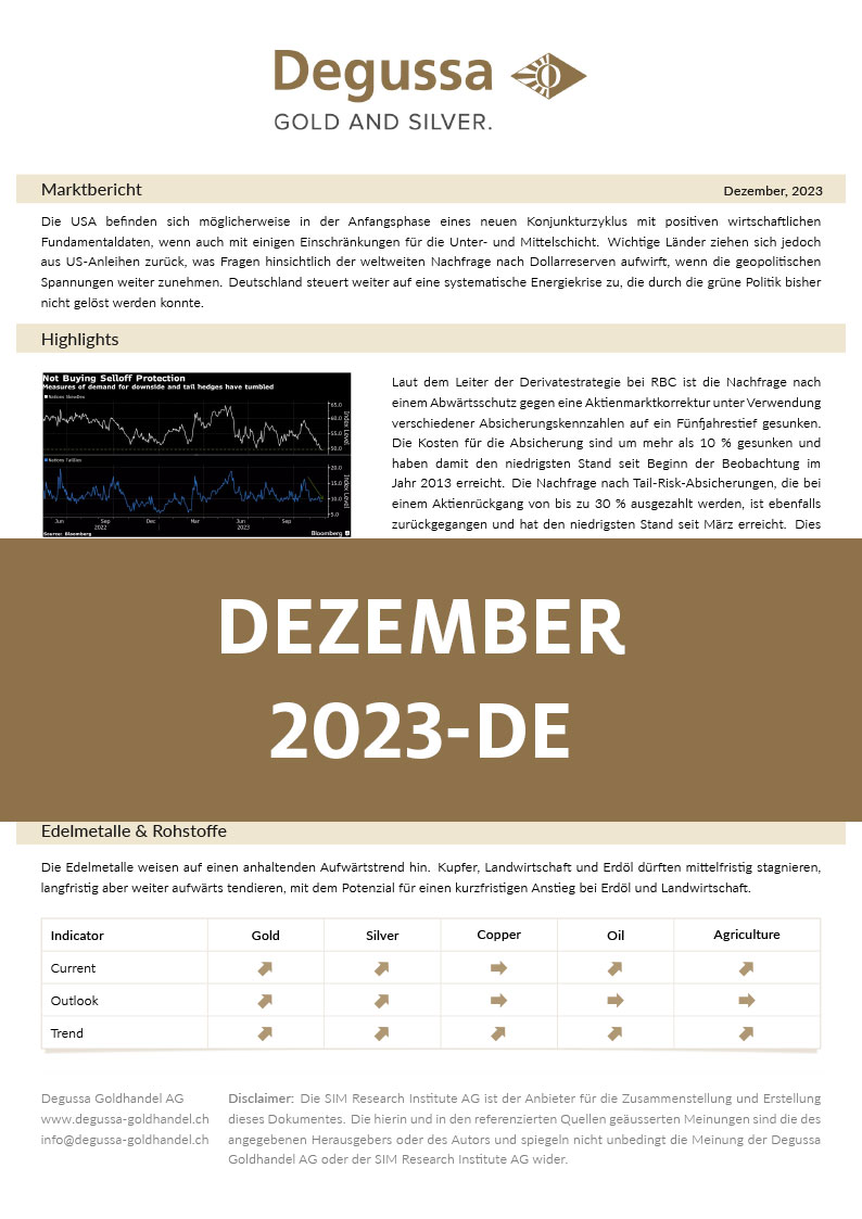 Market Report Dezember 2023