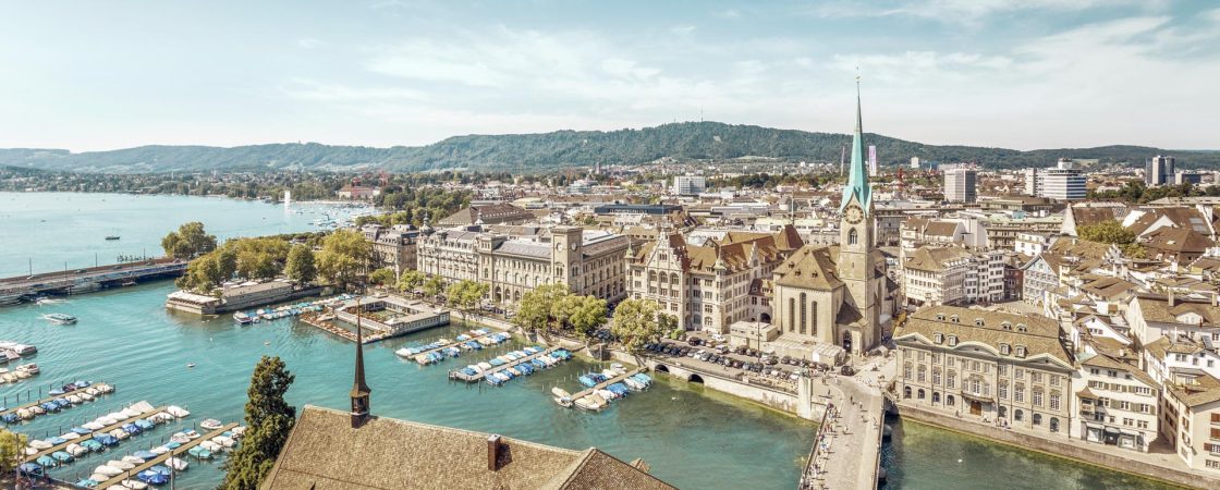 Banner Degussa Standort Zürich